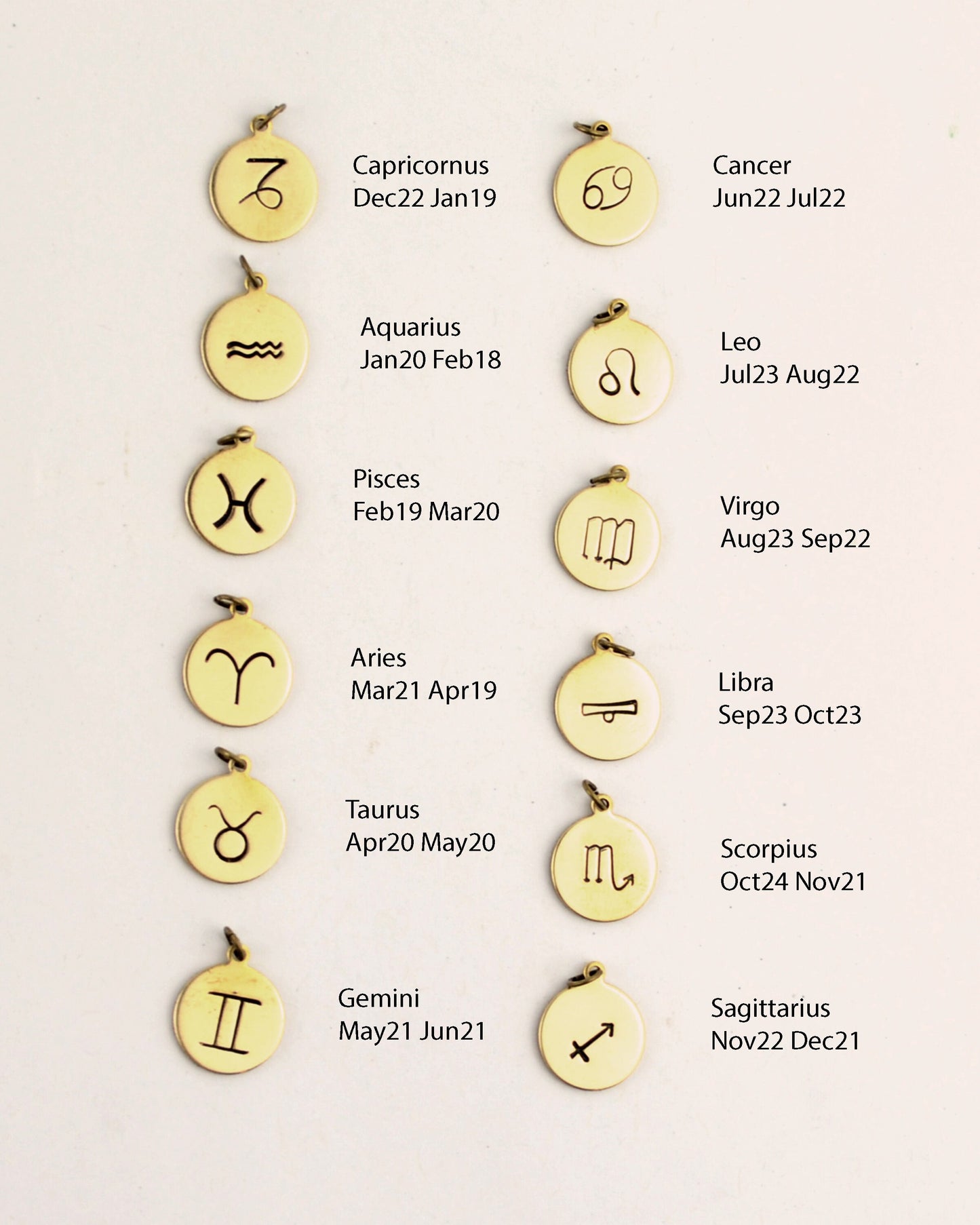 Delicate Star Sign Necklace // astrological sign necklace, astrology pendant, celestial jewellery, best friend gift