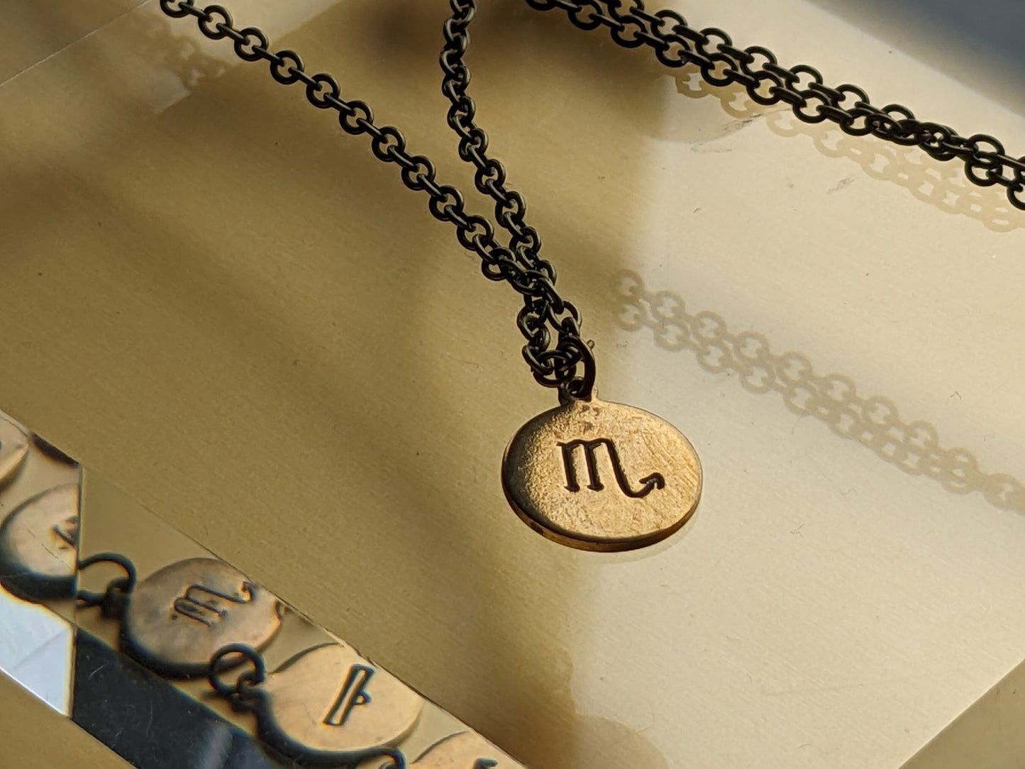 Delicate Star Sign Necklace // astrological sign necklace, astrology pendant, celestial jewellery, best friend gift