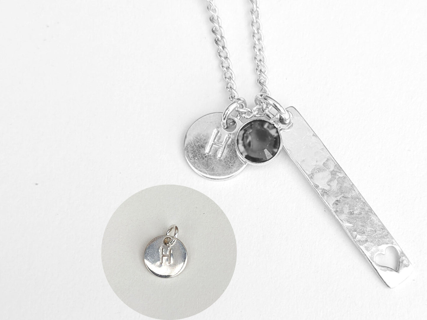 June Birthstone Minimalist Necklace // Swarovski Light Amethyst pendant, June Gemini Cancer birthday gift ideas